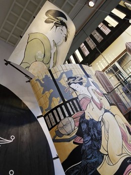 Grabados reproducidos en el tienda del Museo Thyssen de Málaga 