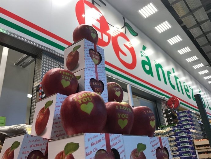 Manzanas tatuadas por San valentín
