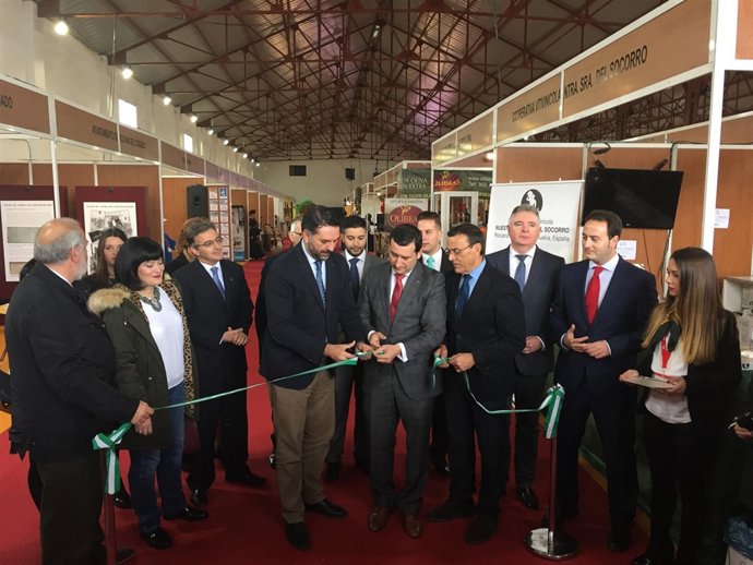 Inauguración de la feria agroganadera de Rociana del Condado. 