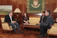 Elizalde y Asiron abordan el proyecto de reorganización de la administración local