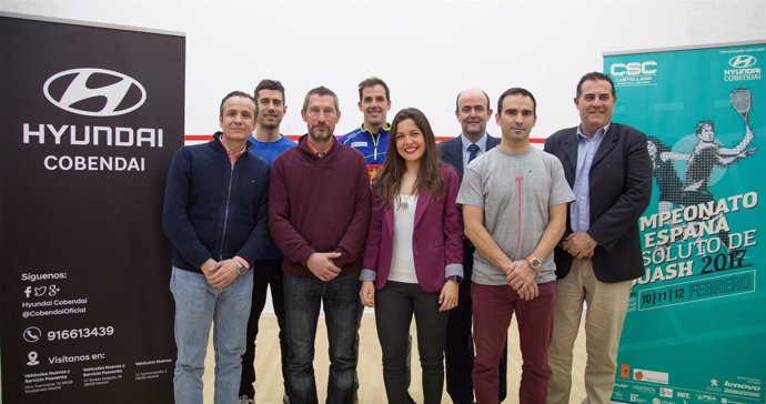 Presentación del Campeonato de España de Squash
