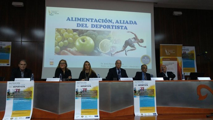 Presentación de la jornada Nutrición y estilo de vida del deportista