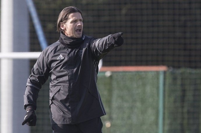 El entrenador del Club Atlético Osasuna, Petar Vasiljevic