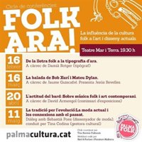 El Teatre Mar i Terra acoge el ciclo de conferencias 'Folk ara!'