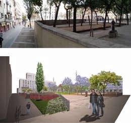 Proyecto de reurbanización de la plaza Folch i Torres