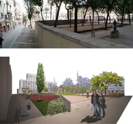 Projecte de reurbanització de la plaça Folch i Torres