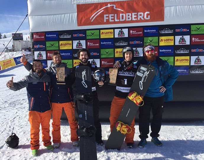 Lucas Eguibar Copa de Mundo FIS Snowboarcross de Felberg