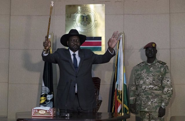 El presidente de Sudán del Sur, Salva Kiir