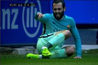 Aleix Vidal padece una "lesión grave" en el tobillo derecho