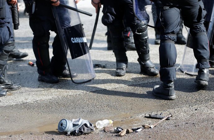 Antidisturbios italianos