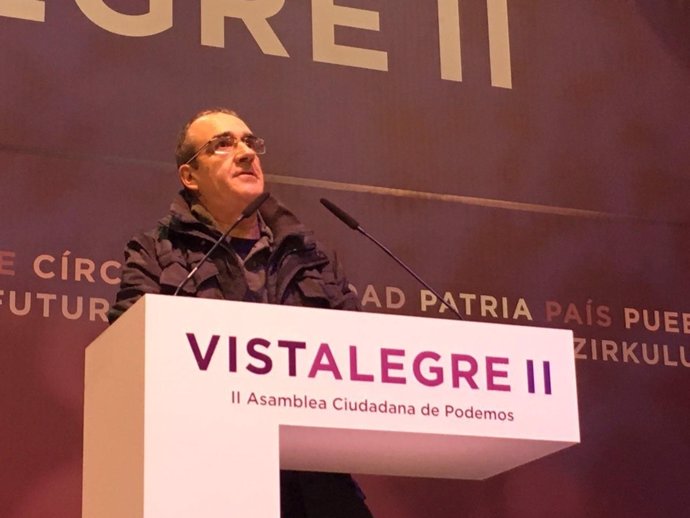 El diputado de Podemos Juan Carlos Yllanes