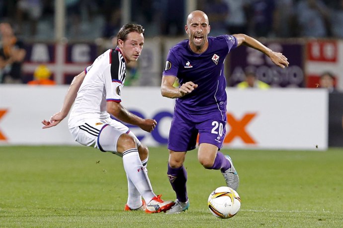 Borja Valero, jugador de la Fiorentina