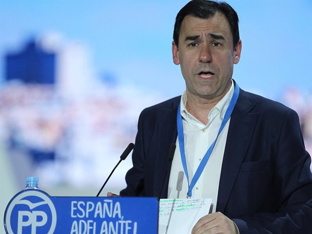 Martínez-Maillo durante el Congreso Nacional del PP