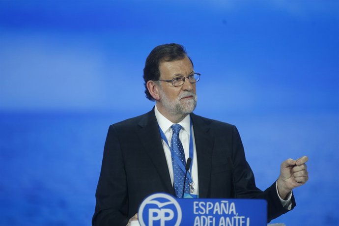 Mariano Rajoy en el Congreso del PP