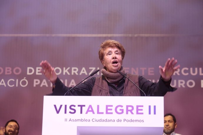 Victoria Sendón de León, feminista de Podemos