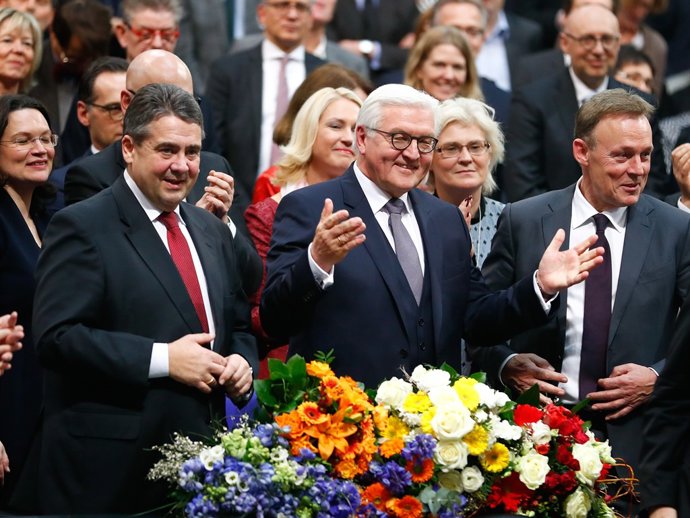 El presidente electo de Alemania, Frank-Walter Steinmeier