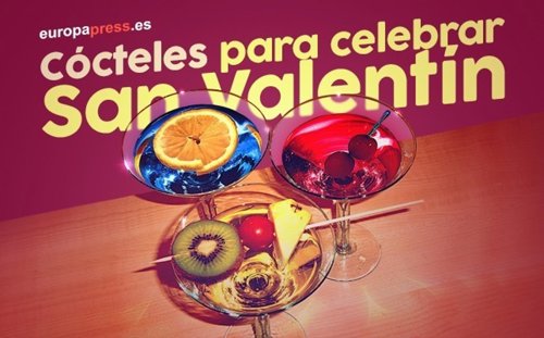 Cócteles para celebrar San Valentín