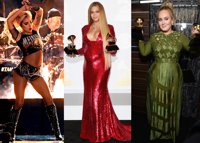 La alfombra roja de los Premios Grammy