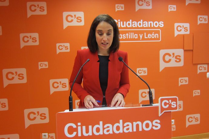 La coordinador de Ciudadanos en Castilla y León, Pilar Vicente