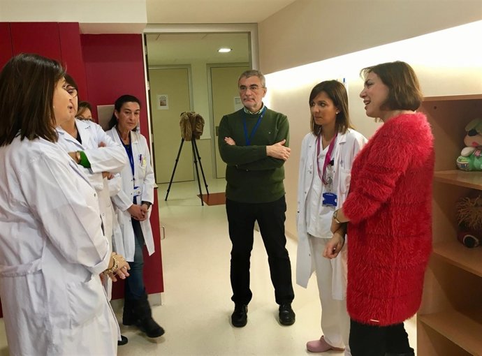 Visita a la sala acondicionada para lactancia en el Hospital Los Arcos 