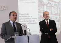La Diputación invertirá unos cuatro millones en rehabilitar y dar uso cultural a la plaza de toros de La Malagueta