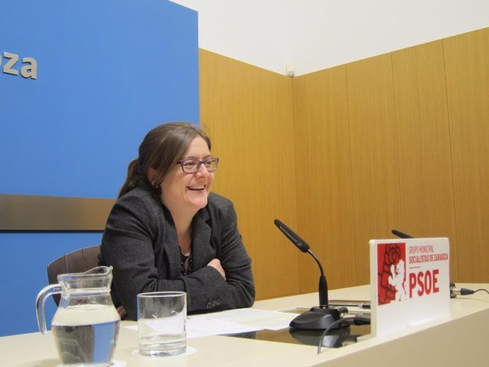 La concejal del grupo municipal del PSOE en el Ayuntamiento, Marta Aparicio.