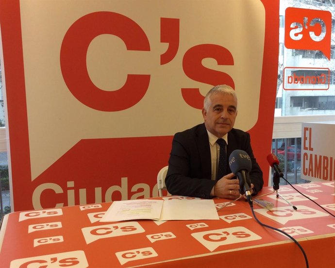 El diputado andaluz de Ciudadanos por Granada, José Antonio Funes