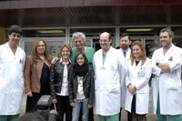 Primer trasplante hepático auxiliar infantil de donante vivo por vía laparoscópica en España