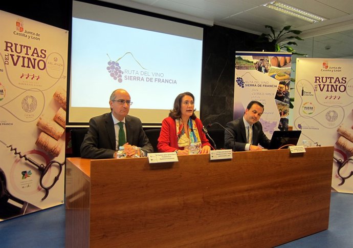 Presentación de la Ruta del vino Sierra de Francia      