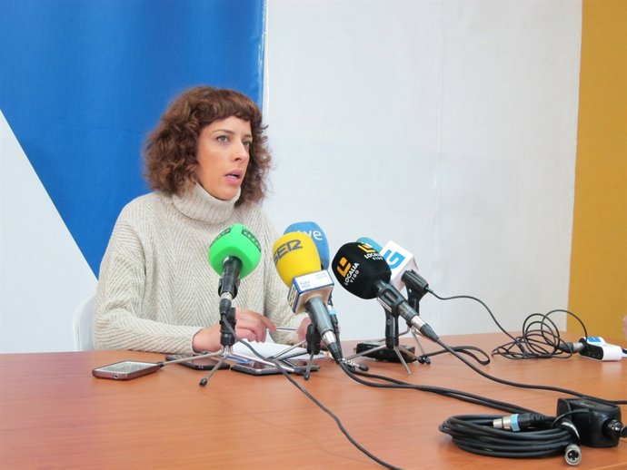 La diputada de En Marea en el Congreso