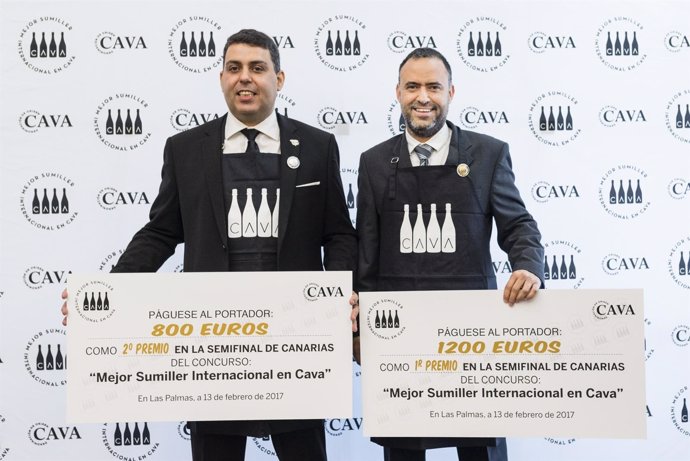 Ganadores de Canarias 'Mejor Sumiller Internacional en Cava'