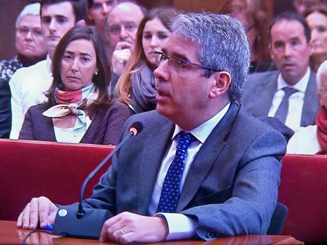 Francesc Homs declara como testigo en el juicio a Artur Mas por el 9N