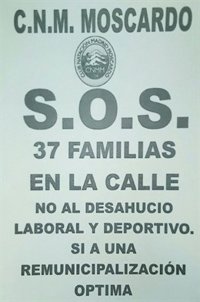 Trabajadores del Moscardó se encierran en el Club para pedir a Carmena "valentía política" y que subrogue sus empleos