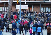 Medio millar de personas rechazan la violencia género con un minuto de silencio en Daimiel