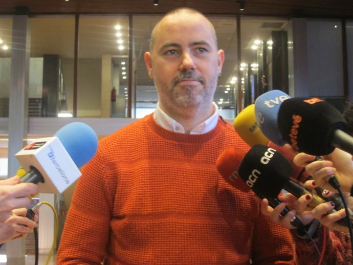 El regidor Eloi Badia en una compareixença aquest dimarts 