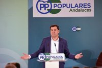 Moreno aspira a la reelección en el PP-A y promete "dejarse la piel" para alcanzar la Junta