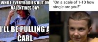 San Valentín: Los mejores memes de The Walking Dead, Juego de Tronos y Stranger Things para el Día de los Enamorados