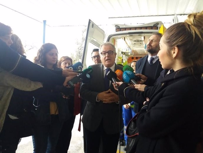 El delegado de Salud en Huelva, Rafael López.