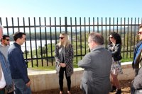 La Junta completa la reparación del muro del IES Fuente Luna de Pizarra