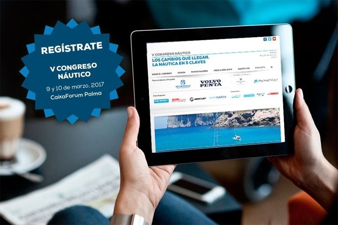 Registro en el V Congreso Naútico