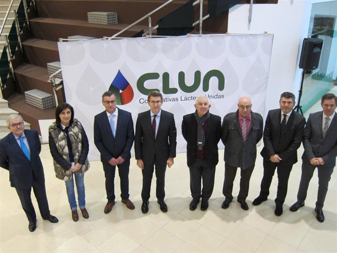 Feijóo visita Clun         