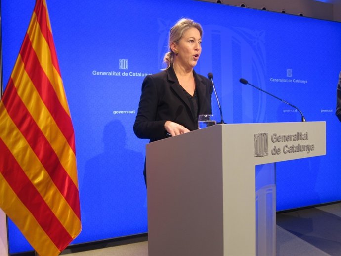 La portaveu del Govern Neus Munté     