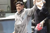 La Policía acude a un hotel madrileño alertada por una supuesta agresión de Maradona a su novia