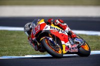 Márquez domina la primera jornada del test de Phillip Island