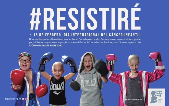 Campaña Resistiré de la Fundación Juegaterapia