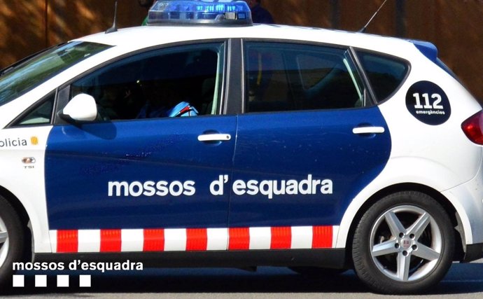 Un coche patrulla de Mossos d'Esquadra