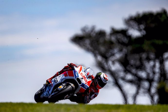 Jorge Lorenzo en el test de Phillip Island