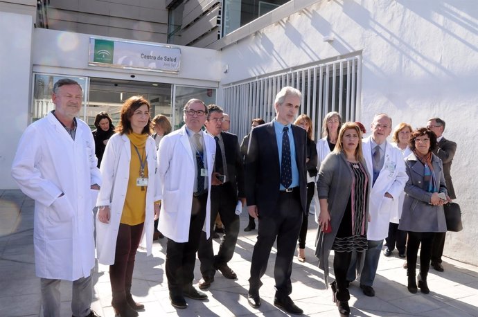 Aquilino Alonso inaugura un centro de Salud en Jerez