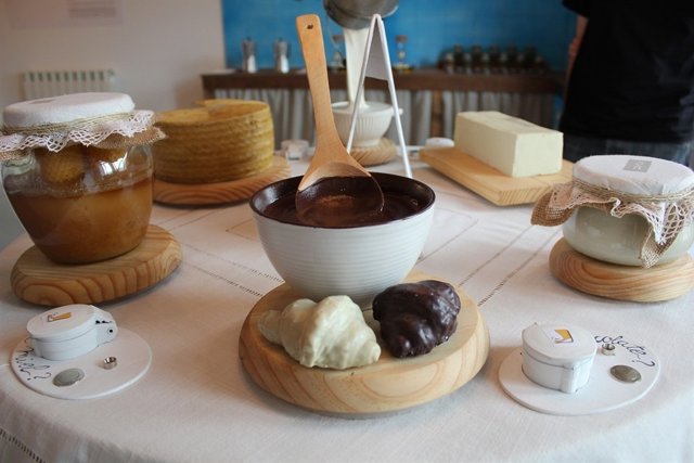Olores lácteos, en el Museo de los Aromas. 