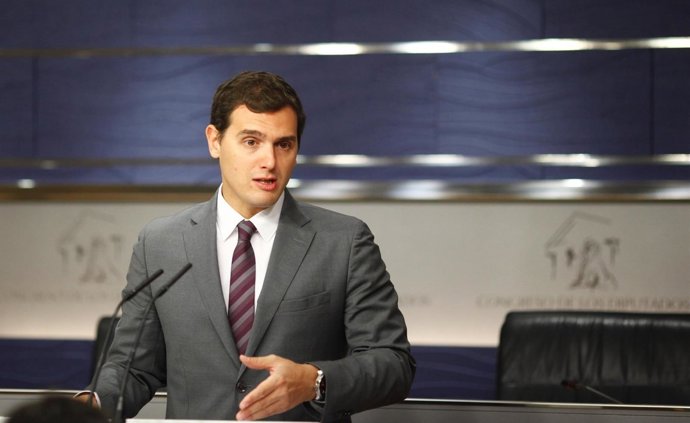 Albert Rivera, presidente de Ciudadanos